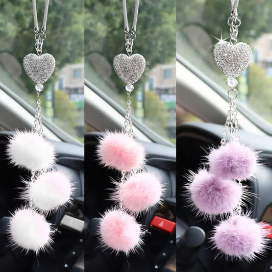Sparkling Car Charm Pendant