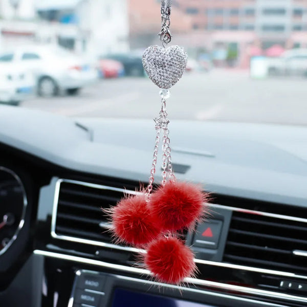 Sparkling Car Charm Pendant